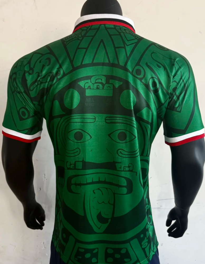 （S-2XL）1:1 Copy Top Quality 1998 Mexico Home Retro  Football Jersey （ Fan Edition）