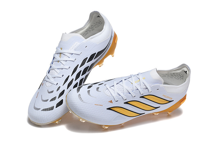 Adidas Predator 26 Full Knit With Laces High Top FG Football Shoes PREDATOR ACCURACY FG BOOTS 39-45（Football shoes）