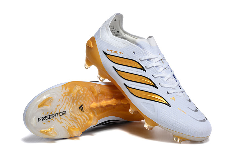 Adidas Predator 26 Full Knit With Laces High Top FG Football Shoes PREDATOR ACCURACY FG BOOTS 39-45（Football shoes）