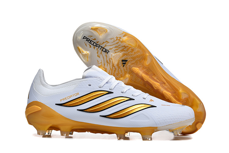 Adidas Predator 26 Full Knit With Laces High Top FG Football Shoes PREDATOR ACCURACY FG BOOTS 39-45（Football shoes）