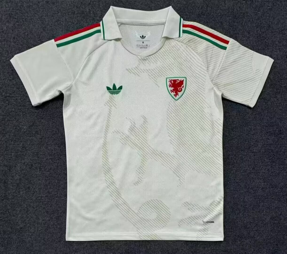 （S-4XL）1:1 Copy Top Quality 2026 Wales Away Football Jersey （ Fan Edition）