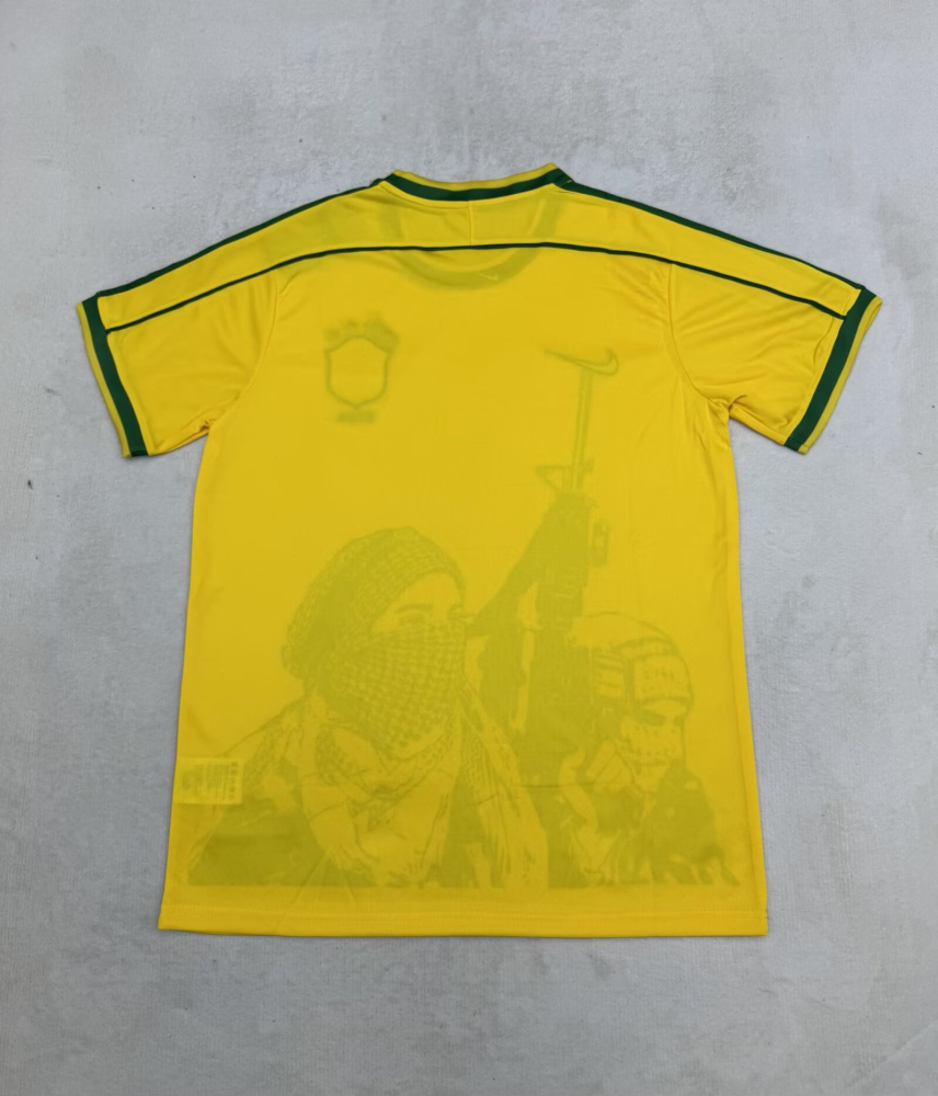 （S-2XL）1:1 Copy Top Quality 2026 Brazil Home Football Jersey （ Fan Edition）