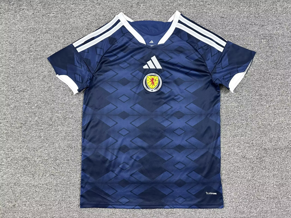 （S-4XL）1:1 Copy Top Quality 2026 Scotland Home Football Jersey （ Fan Edition）