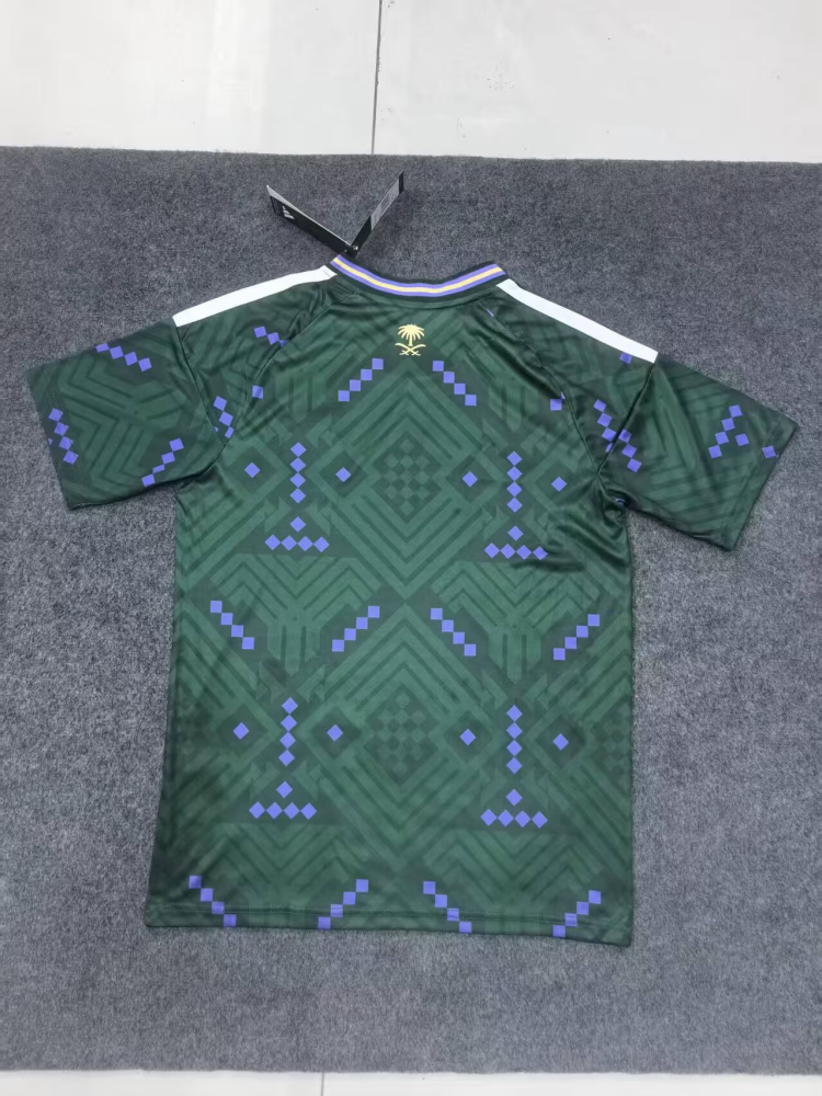 （S-4XL）1:1 Copy Top Quality 2026 Saudi Arabia Home Football Jersey （ Fan Edition）