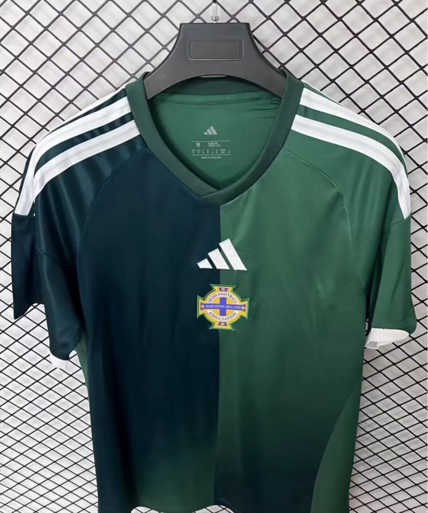 （S-4XL）1:1 Copy Top Quality 2026 Northern Ireland Home Football Jersey （ Fan Edition）