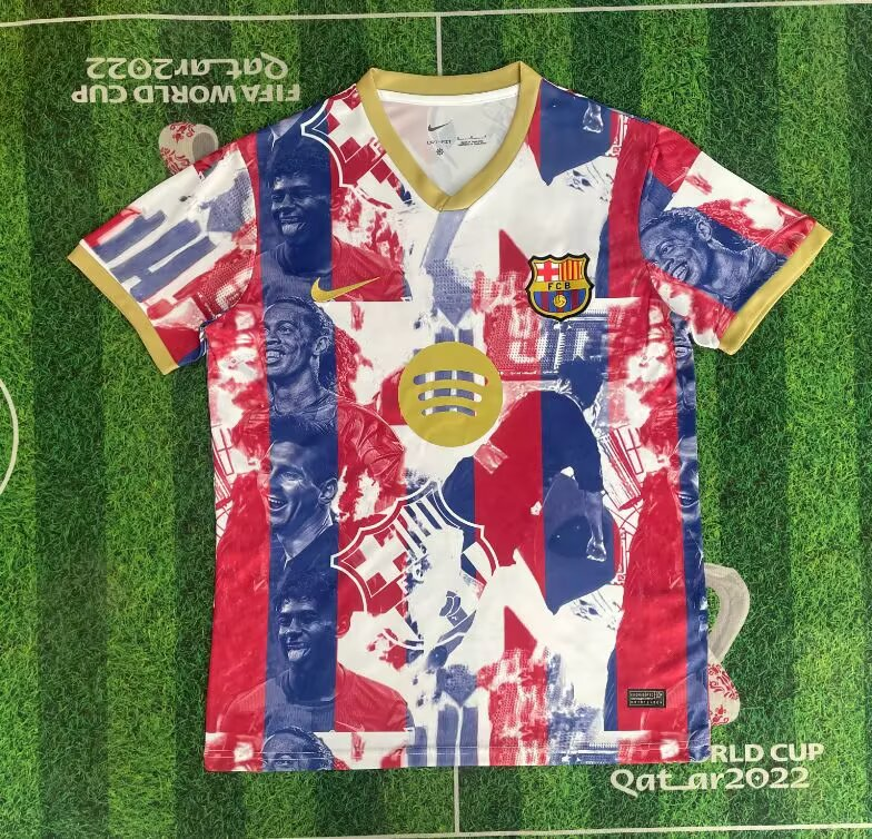 （S-2XL）1:1 Copy Top Quality 2025/2026 Barcelona Special Edition Football Jersey （ Fan Edition）