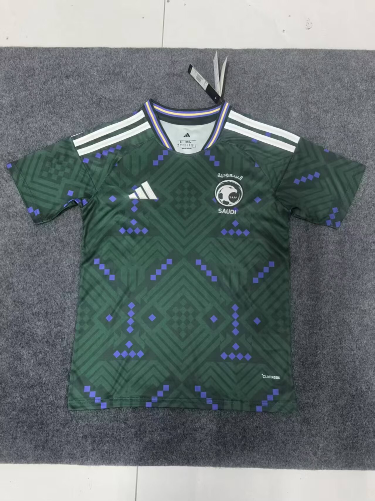 （S-4XL）1:1 Copy Top Quality 2026 Saudi Arabia Home Football Jersey （ Fan Edition）