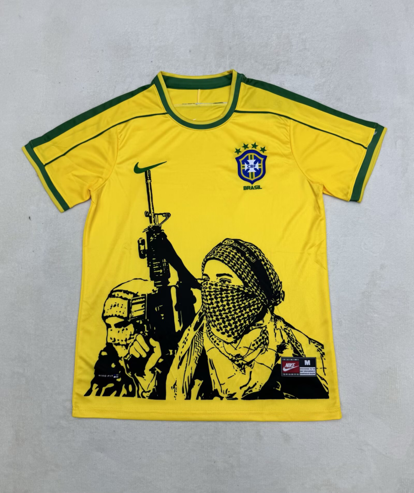 （S-2XL）1:1 Copy Top Quality 2026 Brazil Home Football Jersey （ Fan Edition）