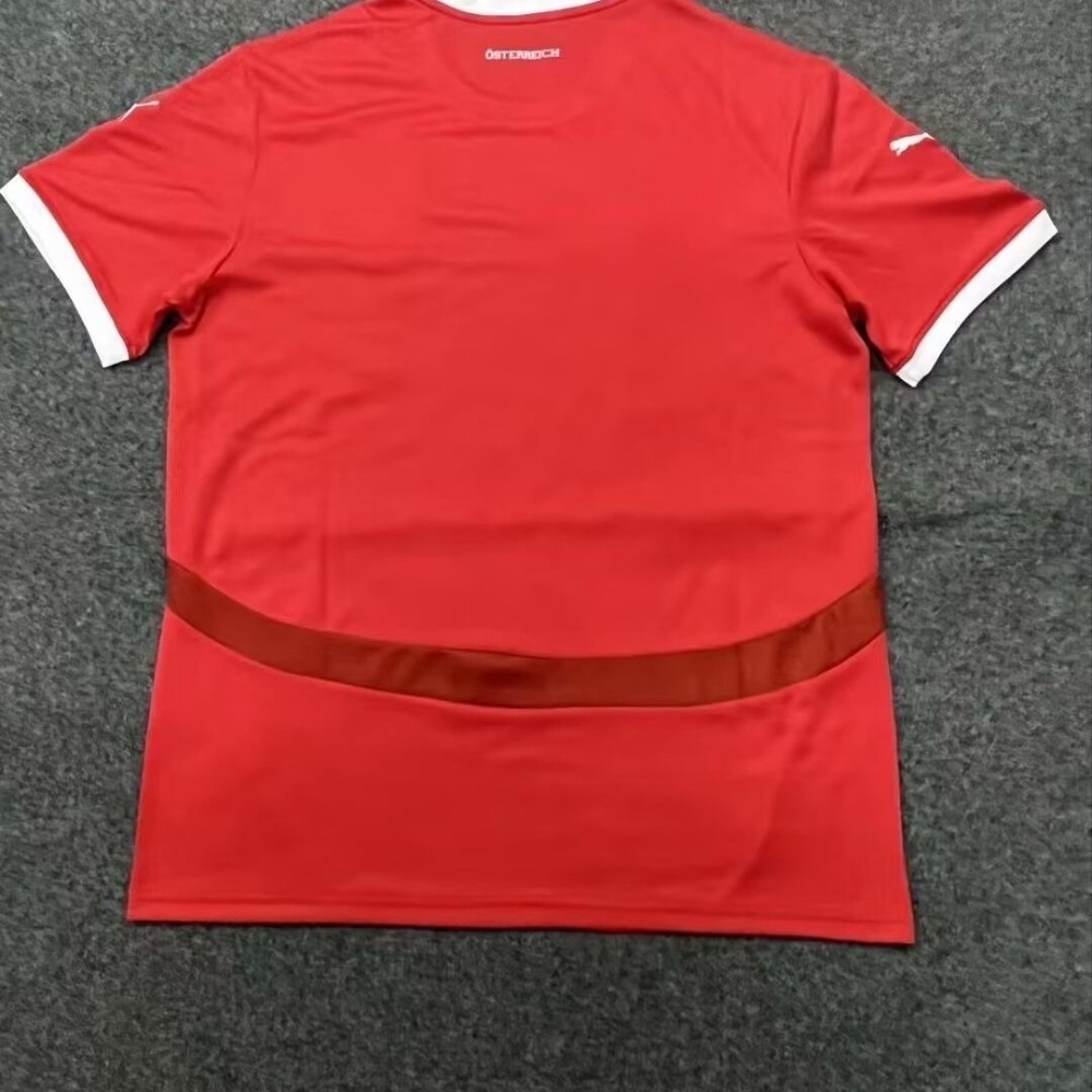 （S-4XL）1:1 Copy Top Quality 2026 Austria Home Football Jersey （Fan Edition）