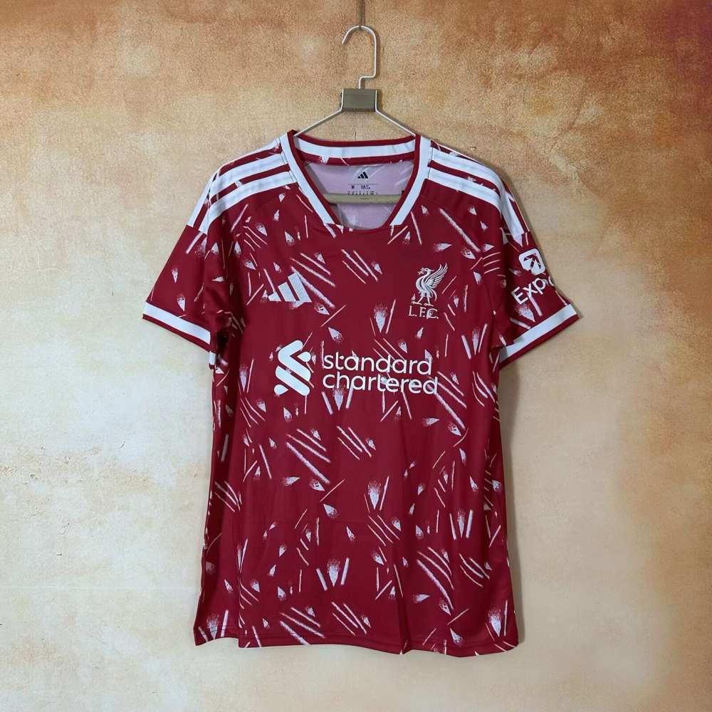 （S-4XL）1:1 Copy Top Quality 2026/2027 Liverpool Home Football Jersey （Fan Edition）（Player Edition）