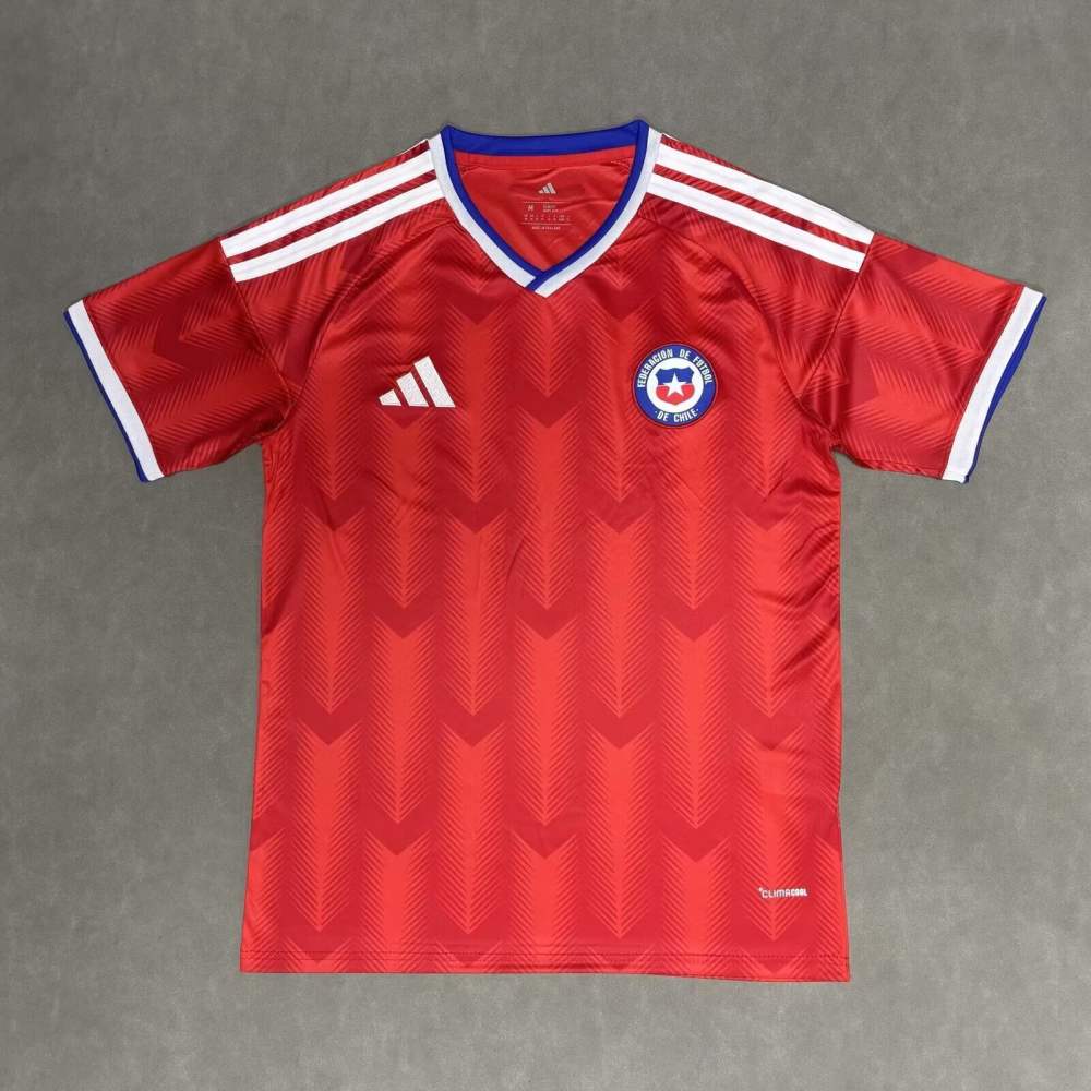 （S-4XL）1:1 Copy Top Quality 2026 Chile Home Football Jersey （ Fan Edition）