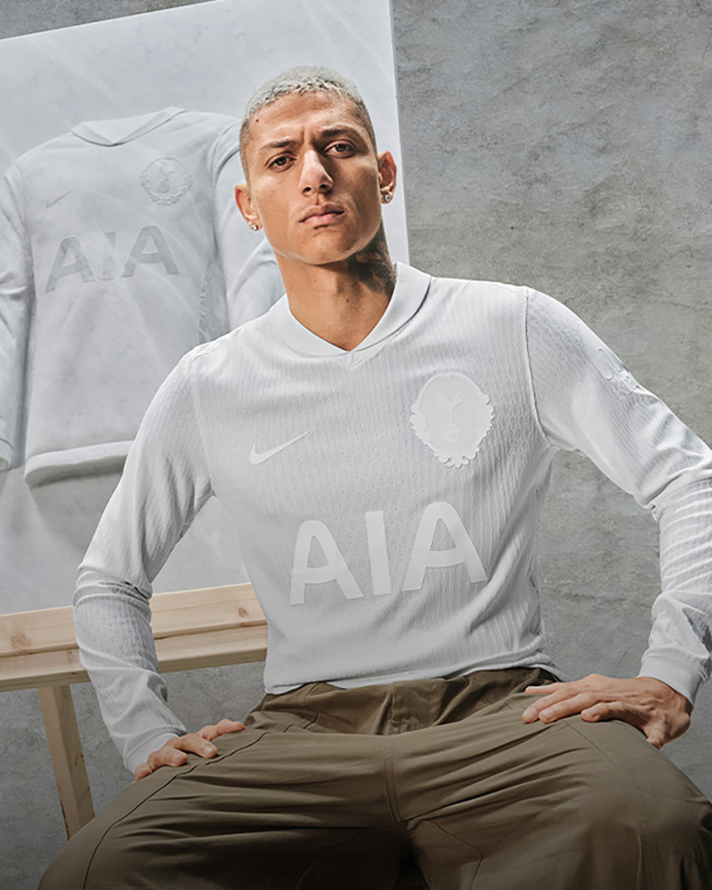 （S-4XL）1:1 Copy Top Quality Tottenham Hotspur Nike 1901 Anniversary long sleeves Jersey（ Fan Edition）