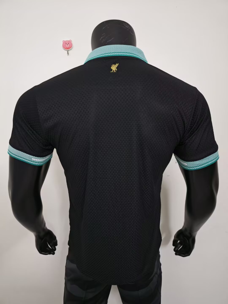 （S-2XL）1:1 Copy Top Quality 2026/2027 Liverpool Black Football Jersey （Player Edition）