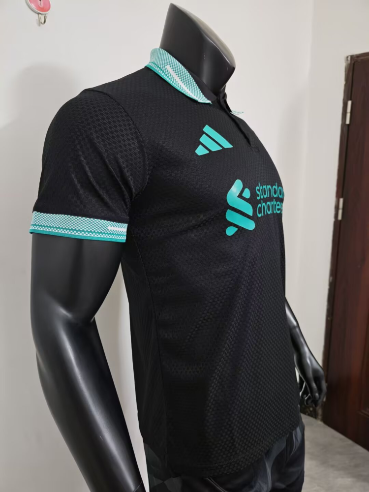 （S-2XL）1:1 Copy Top Quality 2026/2027 Liverpool Black Football Jersey （Player Edition）