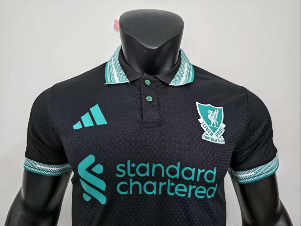 （S-2XL）1:1 Copy Top Quality 2026/2027 Liverpool Black Football Jersey （Player Edition）