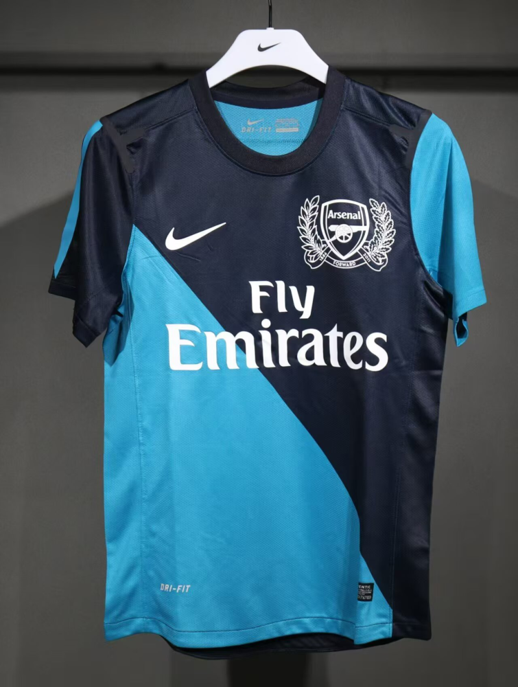 （S-2XL）1:1 Copy Top Quality 2011/2012 Arsenal  Away Retro Football Jersey （ Fan Edition）