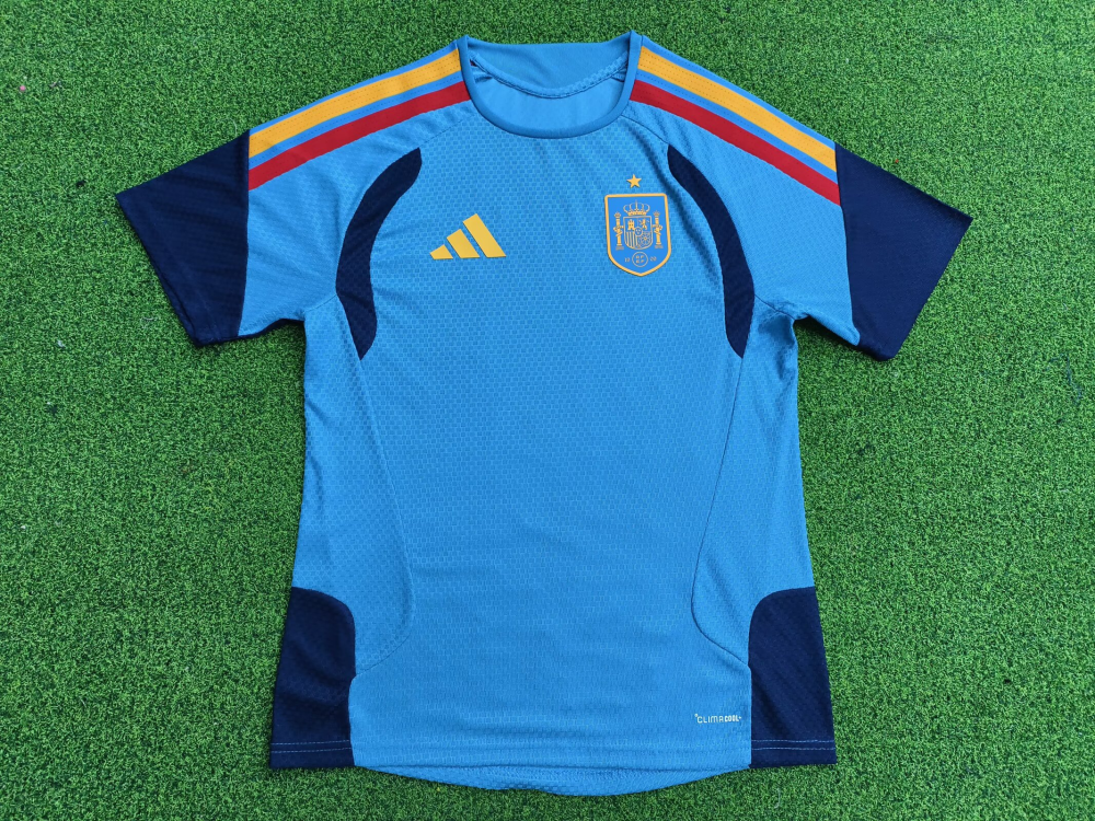 （S-4XL）1:1 Copy Top Quality 2026 Spain Training uniform Football Jersey （Fan Edition）