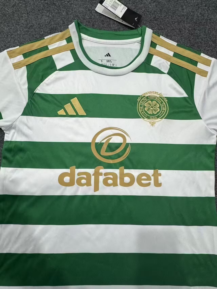 （S-4XL）1:1 Copy Top Quality 2026/2027 Celtic FC Home Football Jersey （ Fan Edition）
