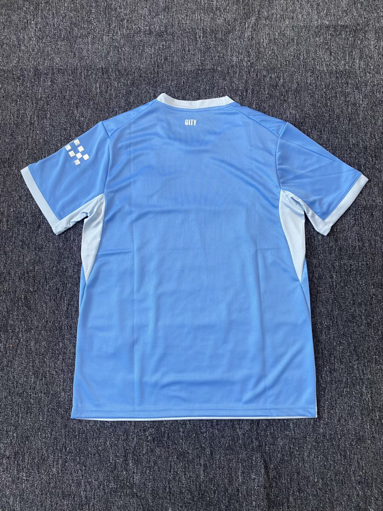 （S-4XL）1:1 Copy Top Quality 2026/2027 Manchester City Home football jersey （ Fan Edition）