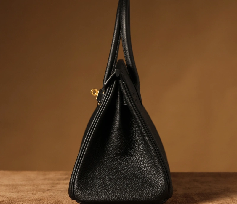 私人定訂製高仿HermesBirkin30黑金系列