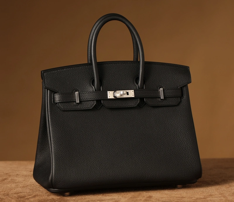 精仿Hermes手提包Birkin30系列黑銀款式
