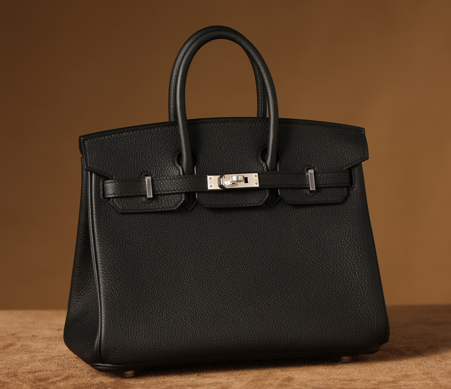 精仿Hermes手提包Birkin30系列黑銀款式