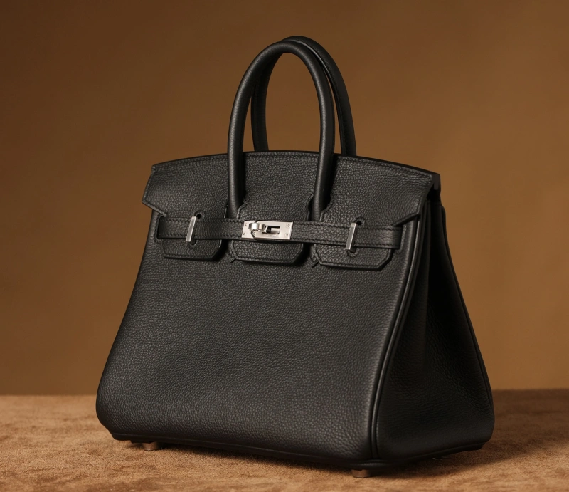 精仿Hermes手提包Birkin30系列黑銀款式