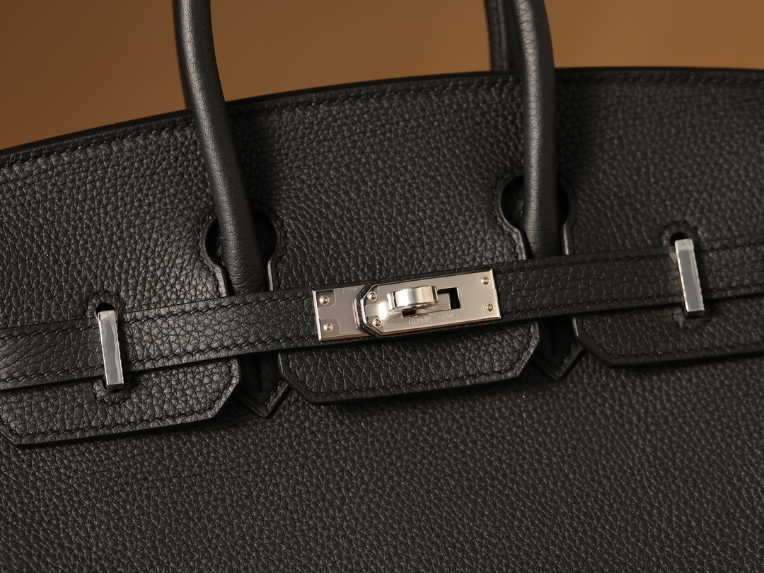 精仿Hermes手提包Birkin30系列黑銀款式