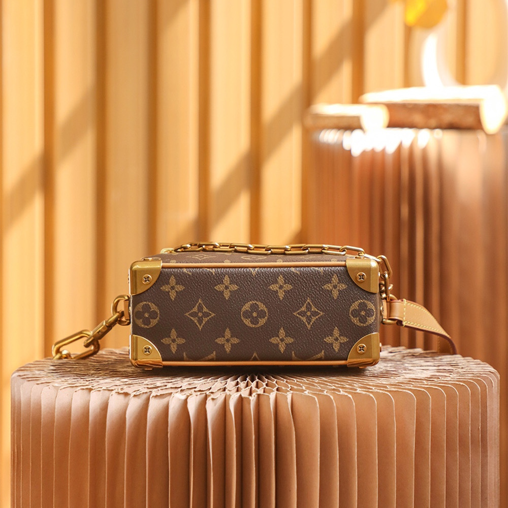 高仿LV Mini Soft Trunk 金屬釦款 另一角度