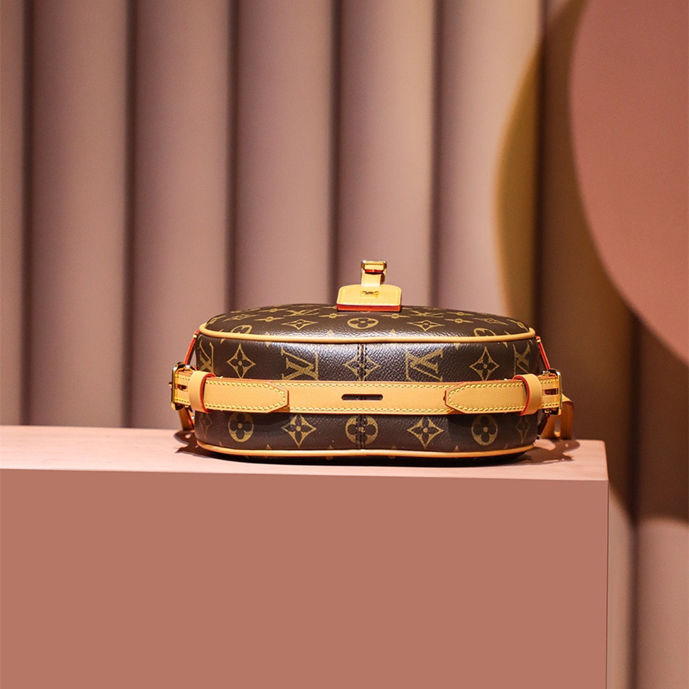 香港復刻LV圓餅包經典老花正品級別免檢版