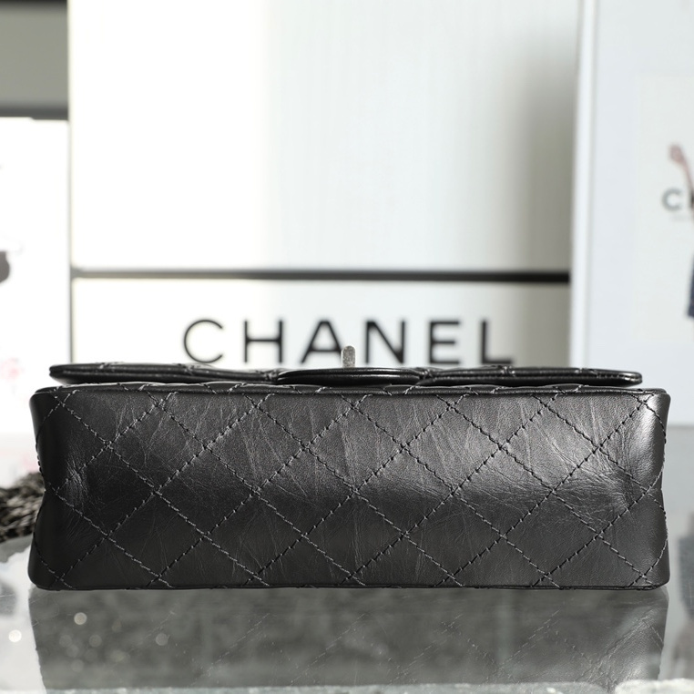 香港高仿奢侈品Chanel2.55系列復古銀免檢版