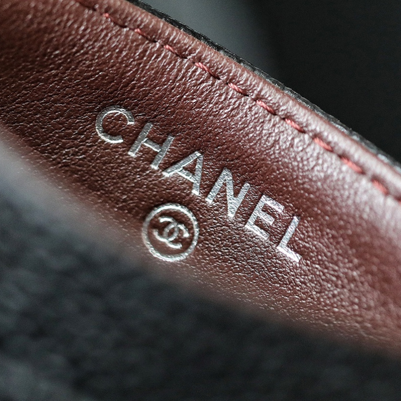 原單高仿Chanel經典卡夾全鋼銀扣免檢版