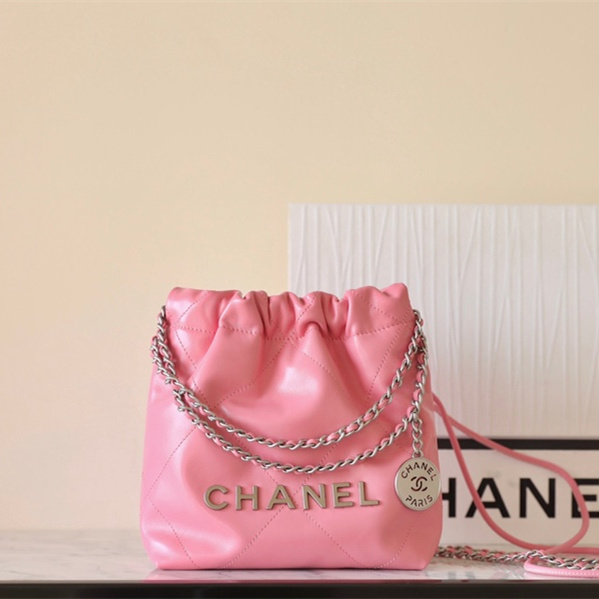 復刻Chanel 22 Bag 迷你 粉色