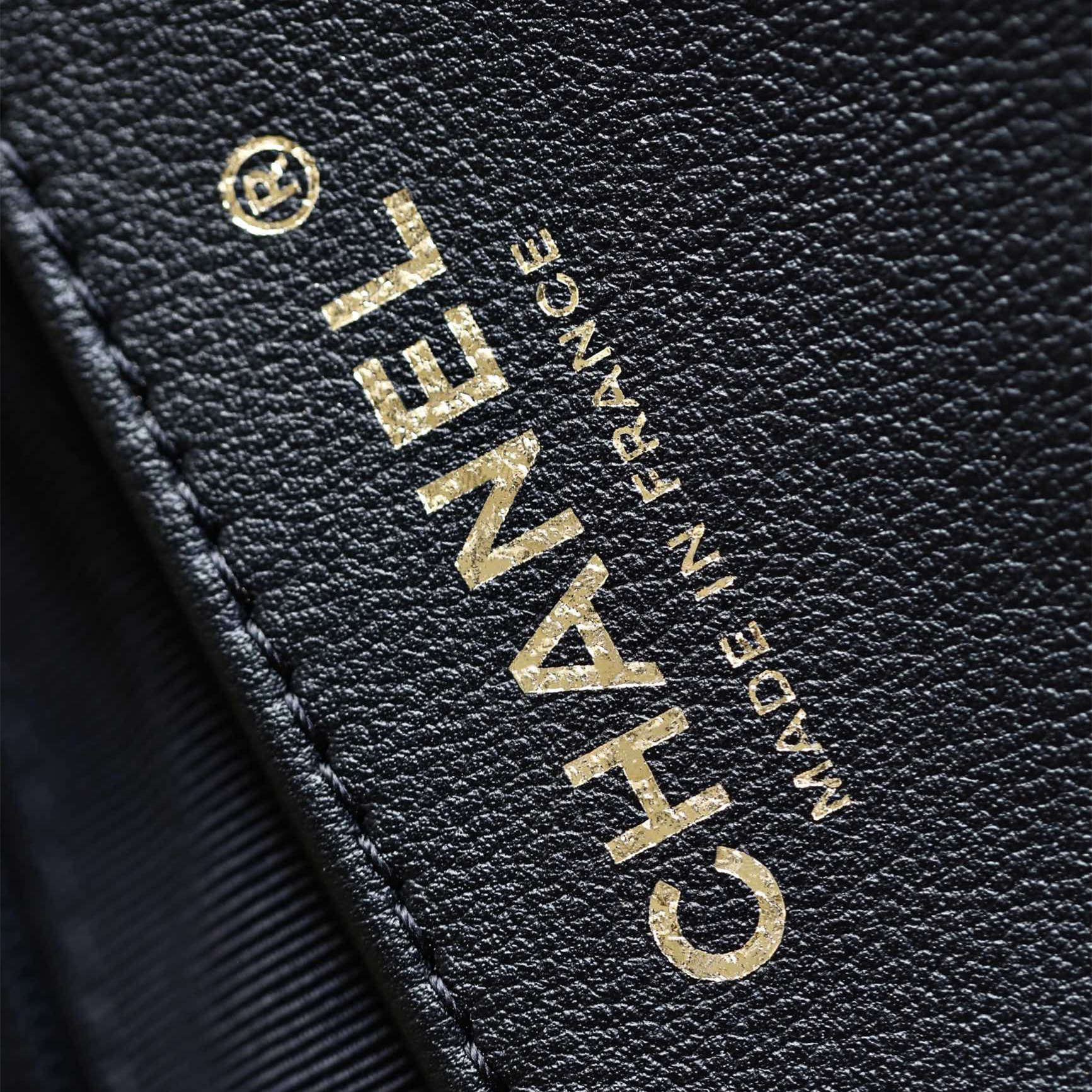 香港高仿Chanel手提單肩包23A黑金免檢版