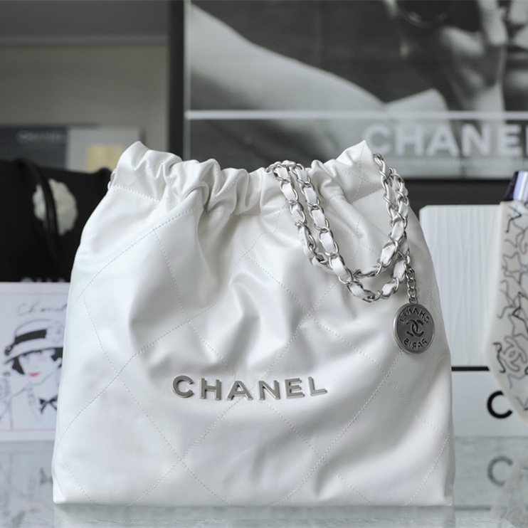 高仿Chanel 22 Bag 中號 銀扣