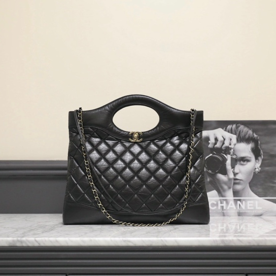 高仿Chanel 31 Bag 大號 黑色