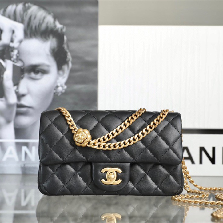 正品代購級別原單Chanel23S系列山茶花金屬扣免檢版