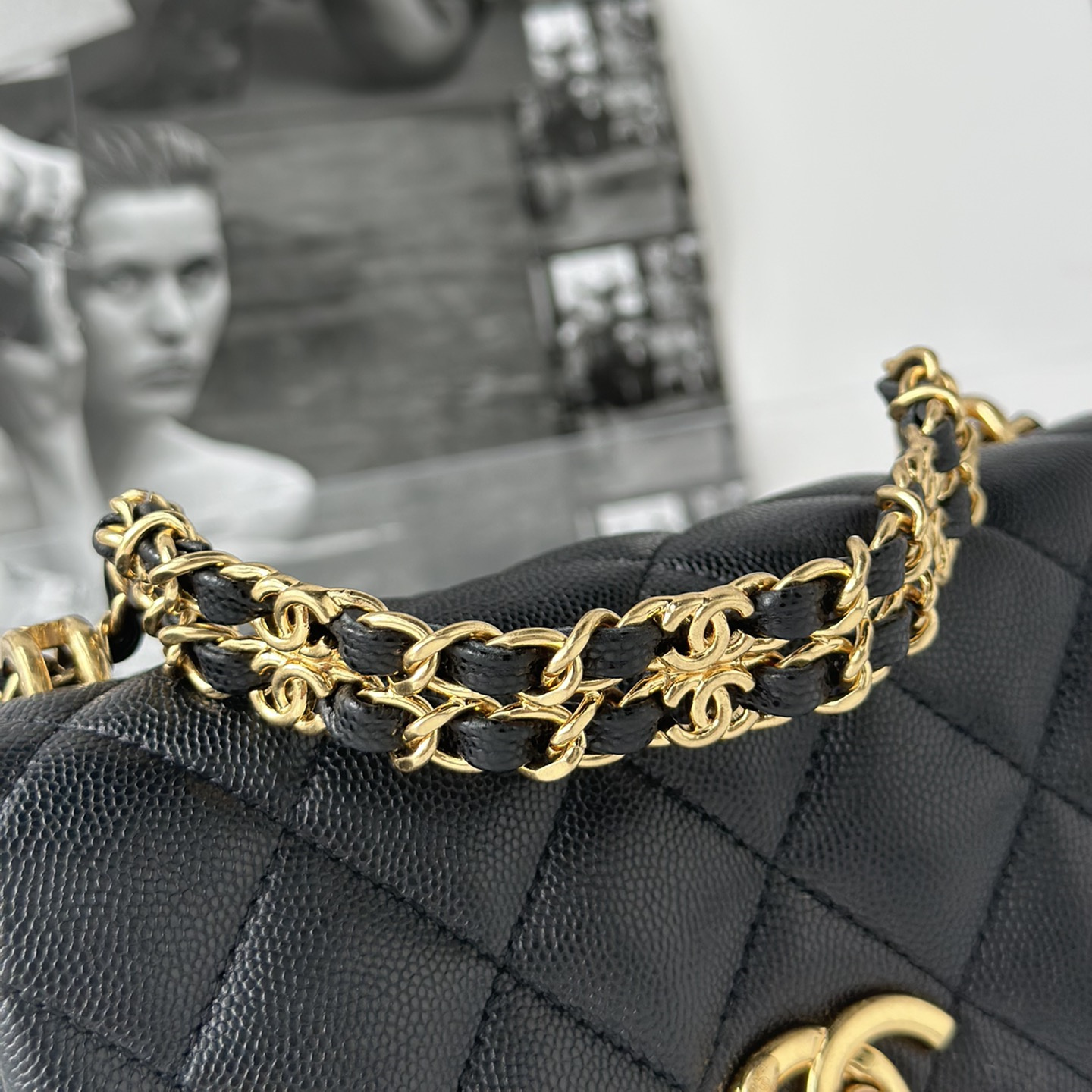 高仿Chanel22K系列方胖子黑金免檢版