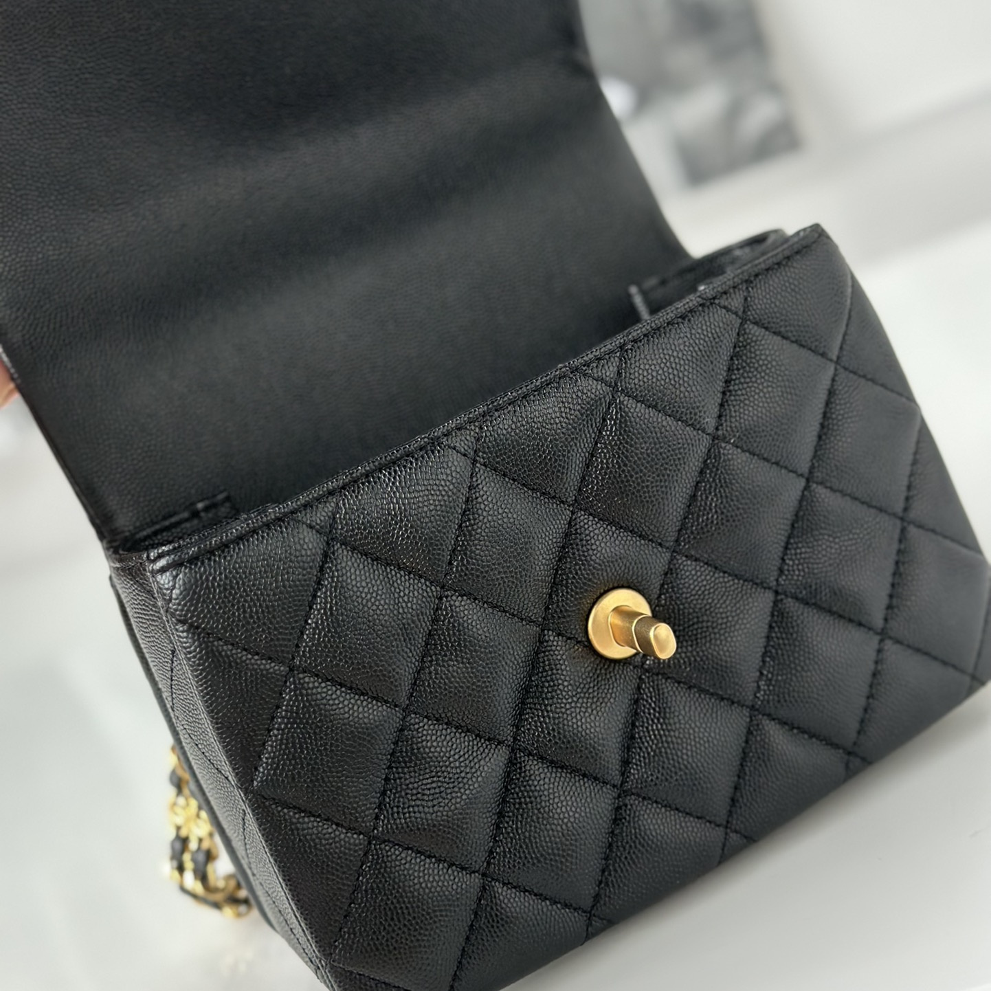 高仿Chanel22K系列方胖子黑金免檢版