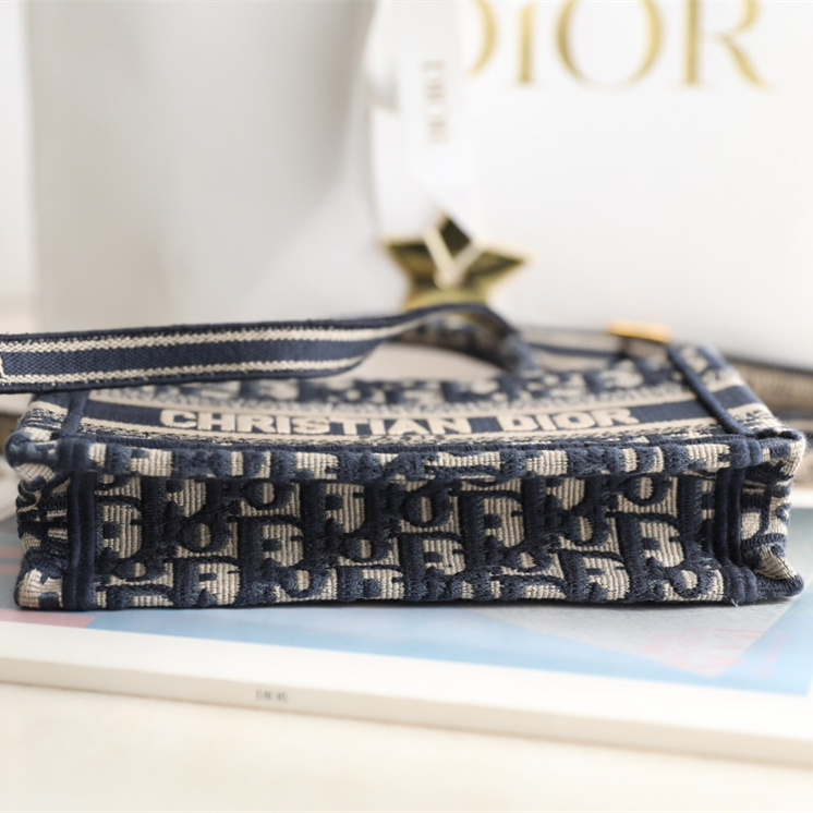 高仿Dior2024BookTote系列老花Mini手拎袋免檢版