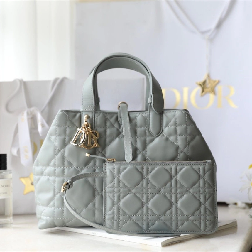 高仿Dior Toujours 褶皺牛皮紋理