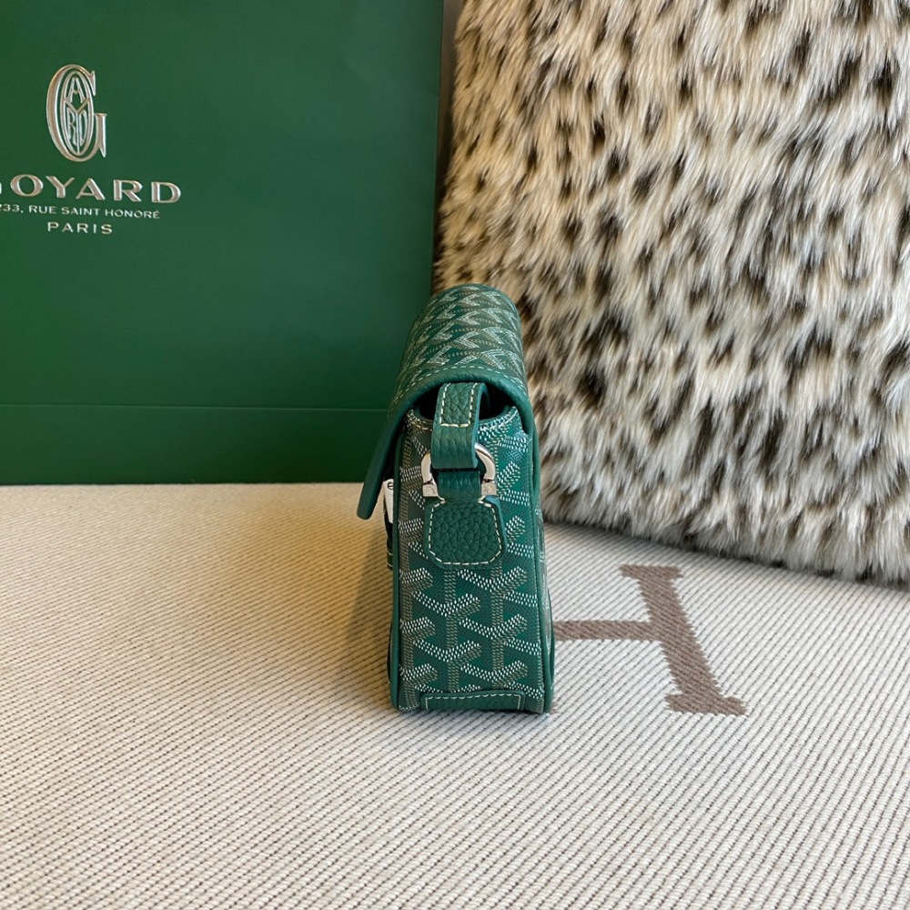 高仿GoyardBeluga限量版mini豆腐包綠色