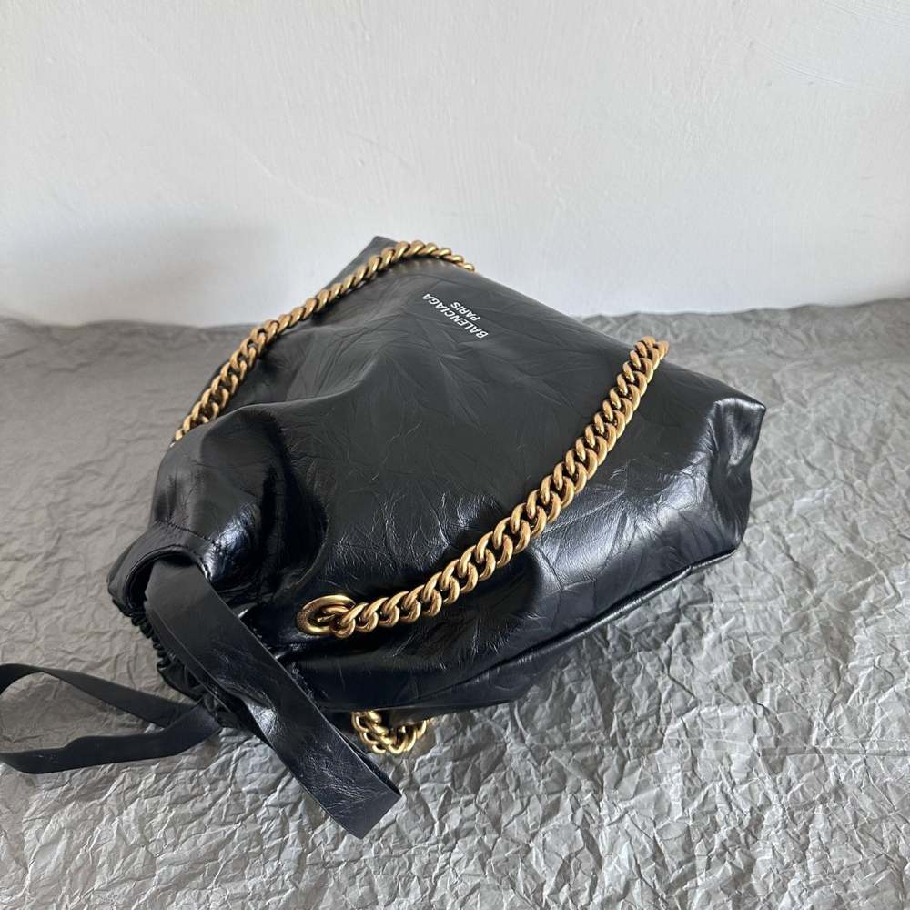 高仿Balenciaga2023年新款Crushtote垃圾袋小號