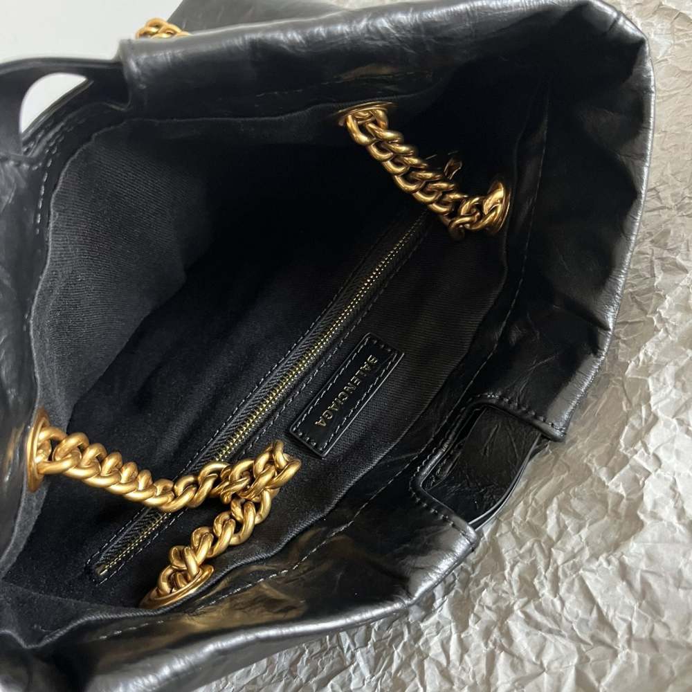 高仿Balenciaga2023年新款Crushtote垃圾袋小號