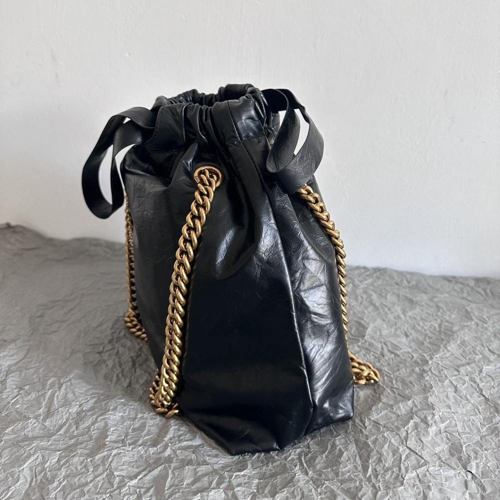 高仿Balenciaga2023年新款Crushtote垃圾袋小號