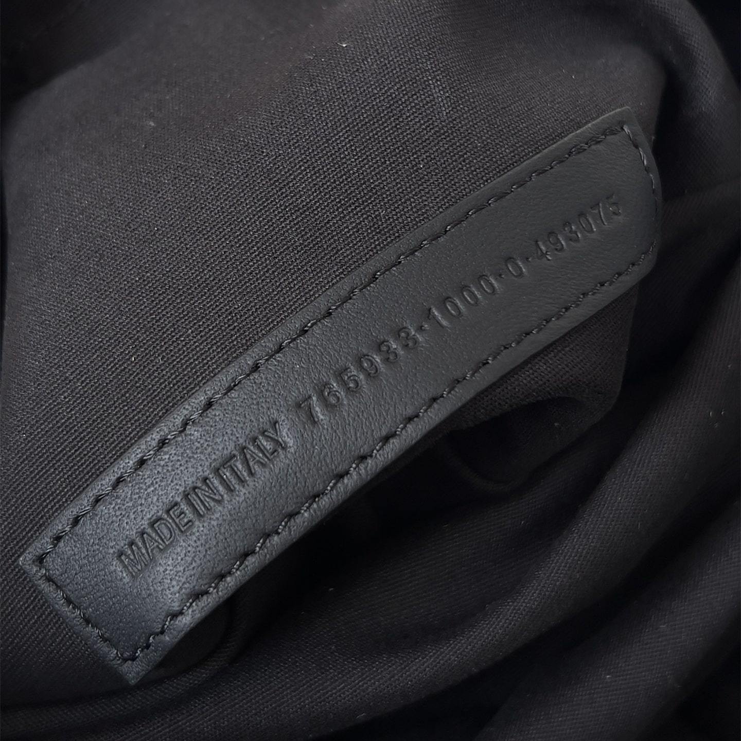 高仿BalenciagaMonaco系列23款冬季黑銀L