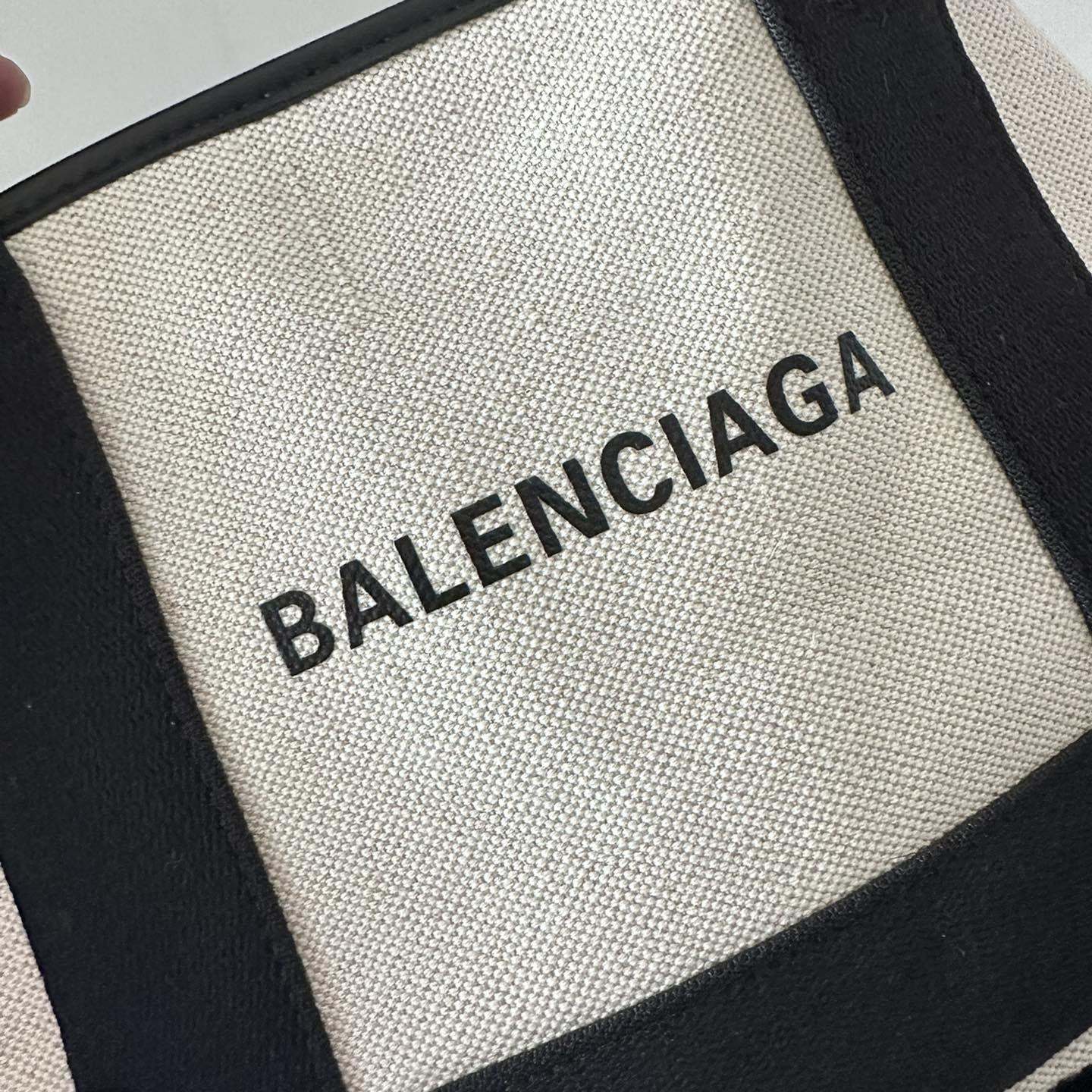 高仿BalenciagaNavyCabas帆布手提袋24CM