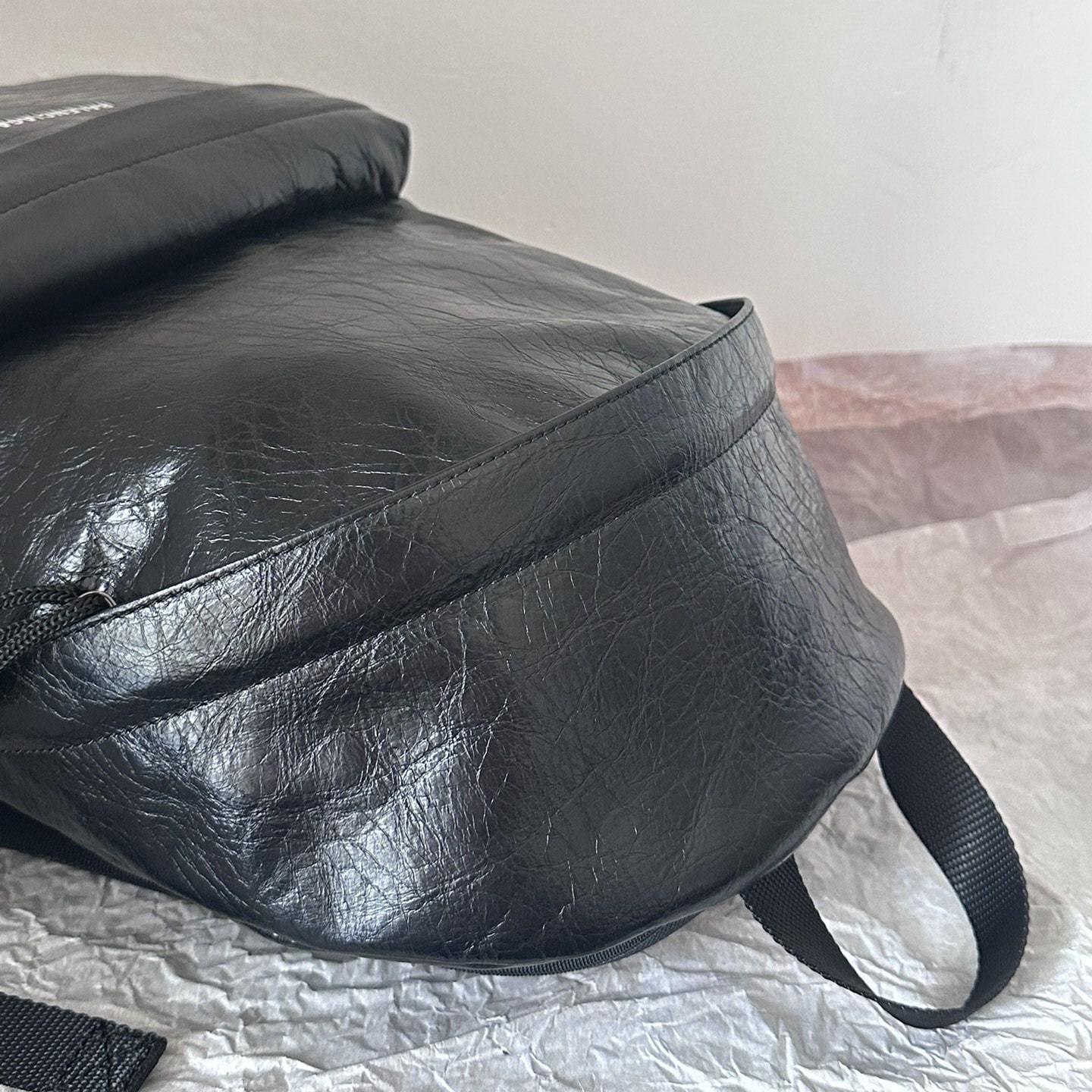 高仿BalenciagaExplorer系列小羊皮雙肩包S