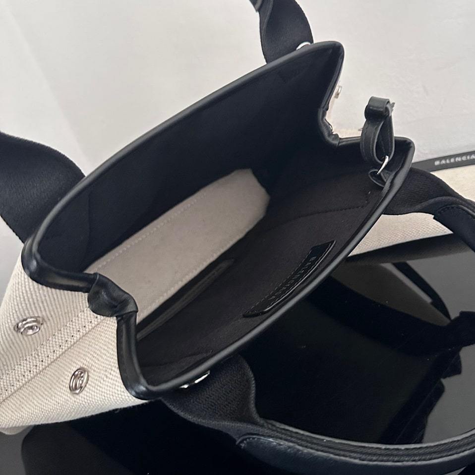 高仿BalenciagaNavyCabas帆布手提袋24CM