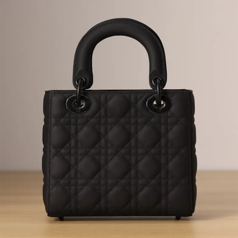 高仿Dior*Lady系列牛皮單肩包Mini免檢版
